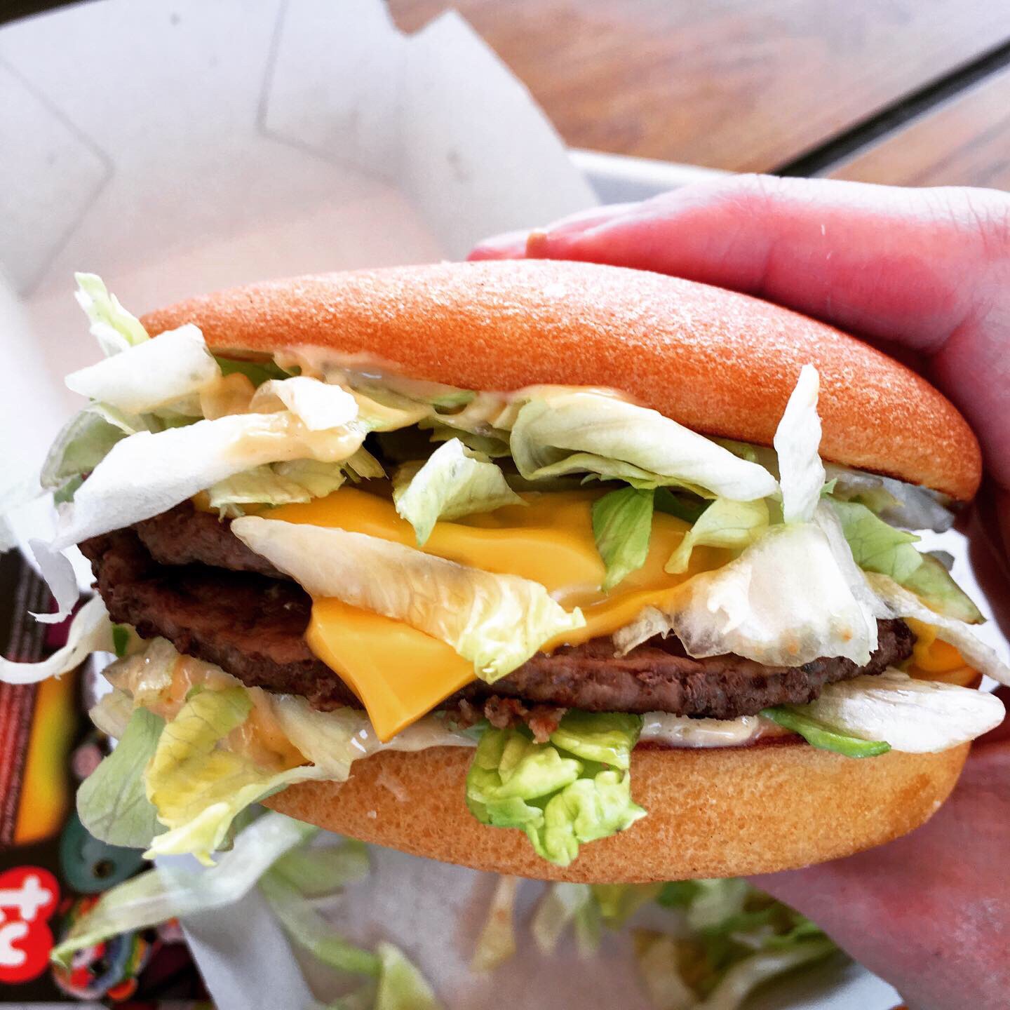 Gluten free Big Mac.