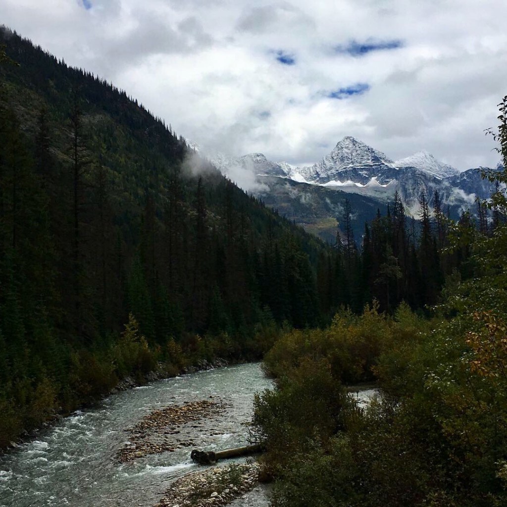 Mountains in Banff National Park