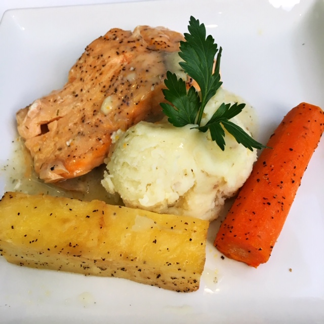 Salmon main course